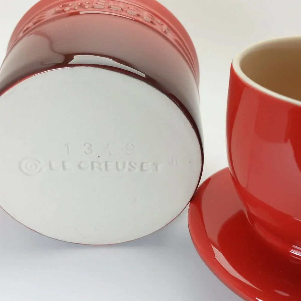 Le Creuset Butter Crock in Cerise